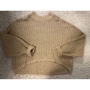 Cropped sweater
